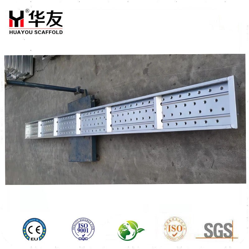 Perforated Metal Planks.